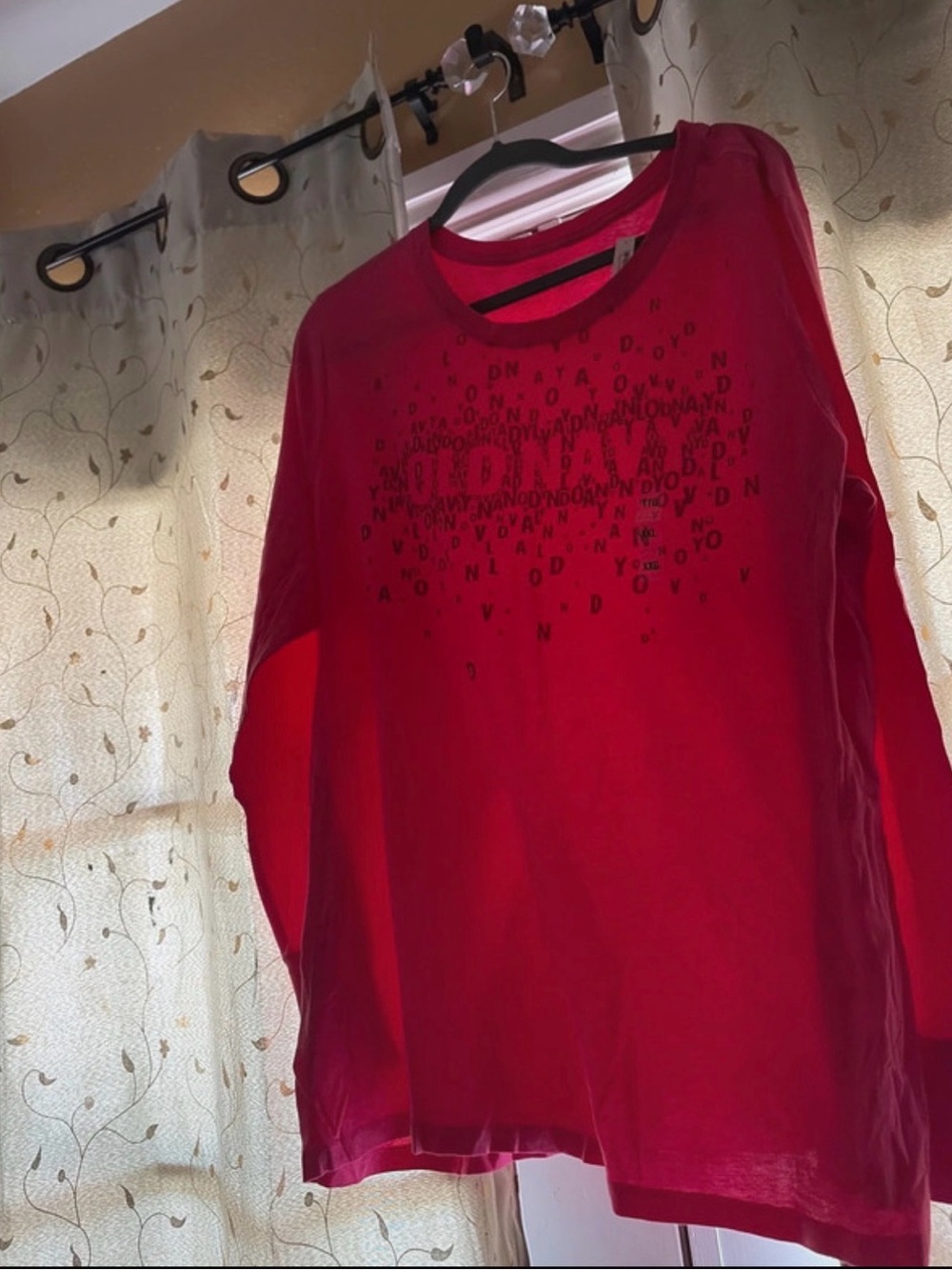 Pink Long-Sleeve Graphic Tee